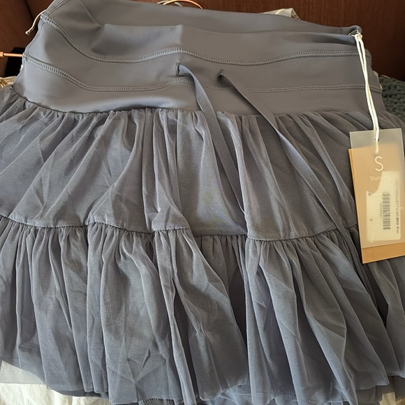 POPFLEX NWT Pirouette Skort in blue mist size small - Picture 7 of 8